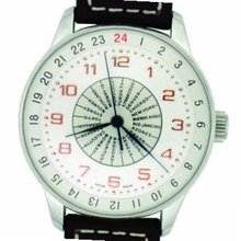 Zeno Master Pilot World Time Ref. P563 WT-RWWW