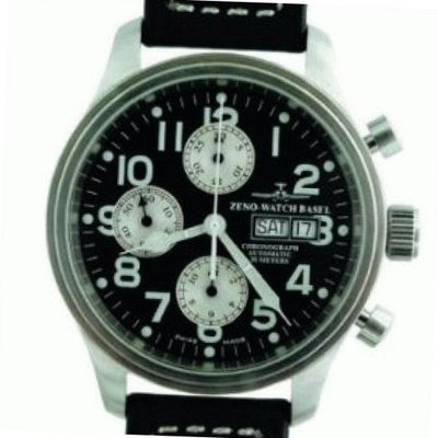 Zeno New Pilot Classic Tri-Compax Classic Chronograph Ref. 9557 TVDD D-SV