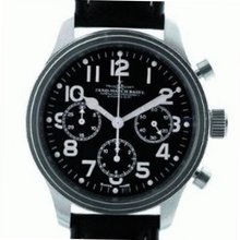 Zeno New Pilot Classic Tri-Compax Horizontal Chronograph Ref. 9557 TH C-SV