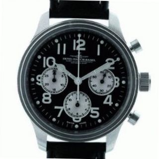 Zeno New Pilot Classic Tri-Compax Horizontal Chronograph Ref. 9557 TH D-SV