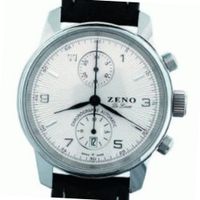 Zeno Pilot Classic Bi-Compax Flieger Chronograph Ref. 6557 BVD