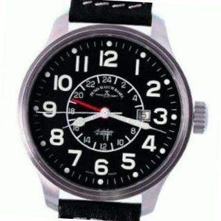 Zeno Pilot Oversized XL-Fliegeruhr GMT Ref. 8563 B-SV