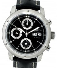 Zeppelin Captain Black Line Valjoux