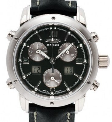 Zeppelin Captain Chronograph Ana-Digi