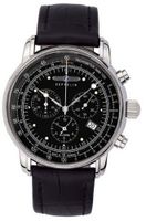 Zeppelin Chrono-Alarm 7680-2 Chronograph for Him Made in Germany