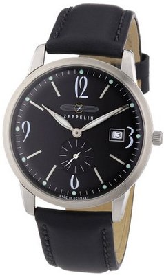 Zeppelin Quartz FlatLine 73342 with Leather Strap