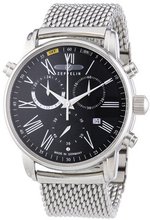 Zeppelin Quartz LZ127 Transatlantik 7696M2 with Metal Strap