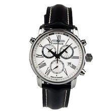 Zeppelin Quarzuhren Chronograph with Alarm and Date