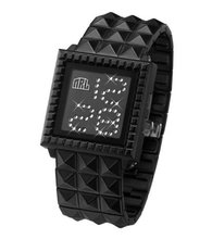 uZEROne Zerone Crossover Nine Rulaz "STARLIGHT" IP Black Swarovski Crystal Digital 