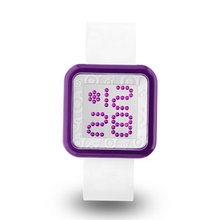 uZEROne Zerone Dazzled Transparent Purple White Swarovski Crystal Digital 