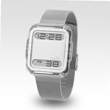 Zerone Bsquared 2 Ultra Slim Silver Aluminum Bezel Digital