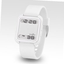 Zerone Bsquared 2 Ultra Slim Silver & White Aluminum Bezel Digital