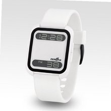 Zerone Bsquared 2 Ultra Slim White & Black Aluminum Bezel Digital