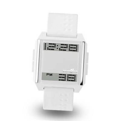 Zerone Bsquared Ultra Slim White Digital