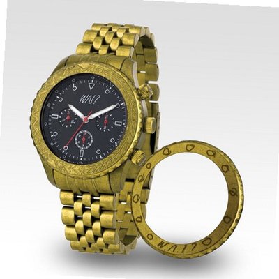 Zerone Crossover Shohei Takasaki "WHO AM I" IP Antique Gold with Interchangeable Bezel Analogue