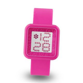 Zerone Dazzled Pink Swarovski Crystal Digital