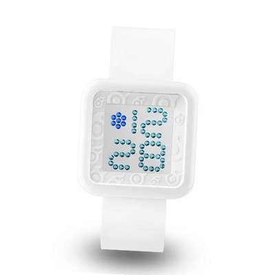 Zerone Dazzled White Swarovski Crystal Digital