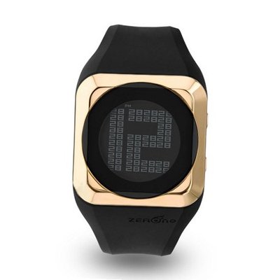 Zerone Hidden Digital Black IP Rose Gold Digital
