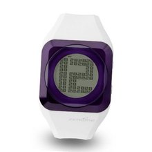 Zerone Hidden Digital White Metalic Purple Digital