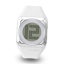Zerone Hidden Digital White Silver Digital