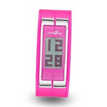 Zerone Illusions Pink Silver Digital Cuff