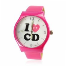 ZLYC I Love CD Pink Ladies Fashion