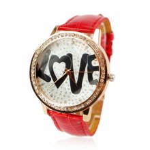 ZLYC Love Rhinestone Studded Fashion Ladies