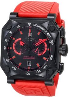 Zodiac ZO8534 Analog Display Swiss Quartz Red