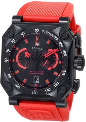 Zodiac ZO8534 Analog Display Swiss Quartz Red