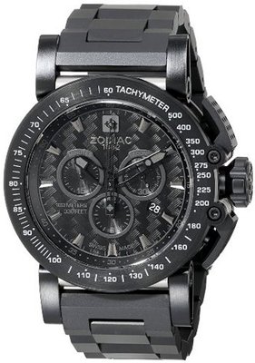 Zodiac ZO8542 Analog Display Swiss Quartz Black
