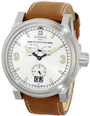Zodiac ZO8564 Analog Display Swiss Quartz Brown