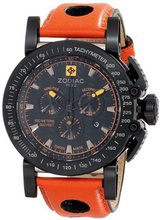 Zodiac ZO8566 Analog Display Swiss Quartz Orange