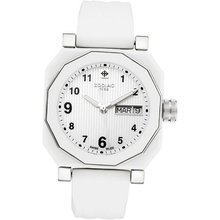 Zodiac ZO8808 Icon Fashion Series White Rubber