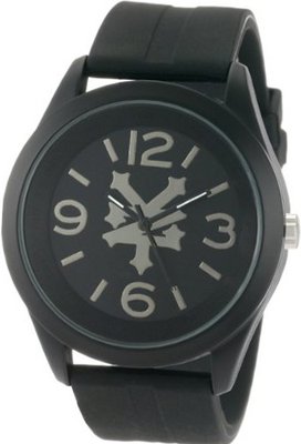 Zoo York ZY1032 Spring 2011 Matte Black Round Analog Case