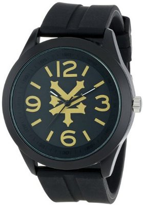 Zoo York ZY1267 Street Wear Collection Triple Black Analog Vertical Logo
