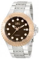 Invicta 12929 Pro Diver Brown Rose Dial Auto 3H Stainless Steel