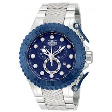 Invicta 12943 Pro Diver Blue Dial Quartz Chrono Stainless Steel
