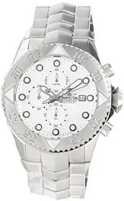 Invicta 13096 Pro Diver Silver Dial Quartz 3H Stainless Steel