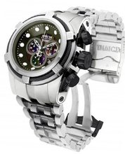Invicta 825 Reserve Bolt Stainless Steel Quartz Chrono Gm Dl