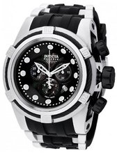 Invicta 827 Reserve Bolt Tita Stainless Steel Black Chrono Black Pu