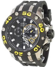 Invicta 902 Specialtyresrv Black Yellow Dial Quartz Chron Black